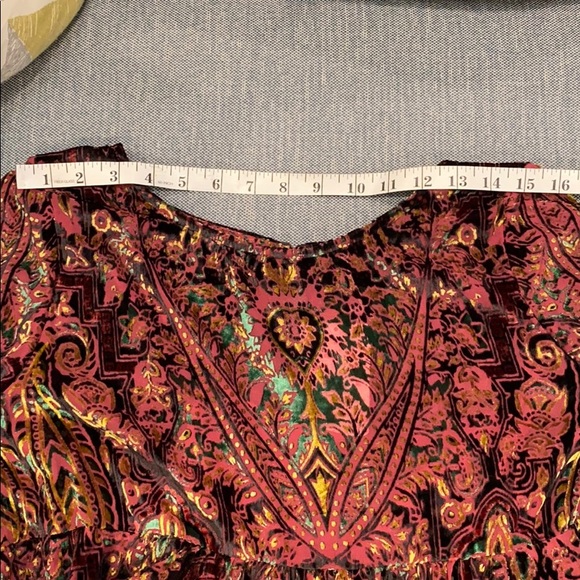 Last one!!!NWT Free People Velvet Minidress M cco$ - Picture 14 of 14